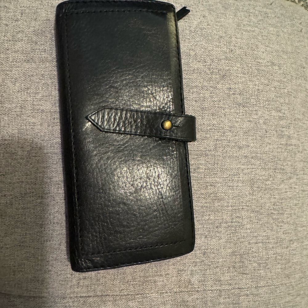 Madewell Black Leather Wallet